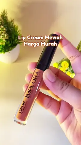 Lipcream mewah harga murah😭🫵🏻 #lipcream #lipcreamimplora #lipcreammurah #lipcreammatte #implora #imploracosmetics #fyp #fypシ 