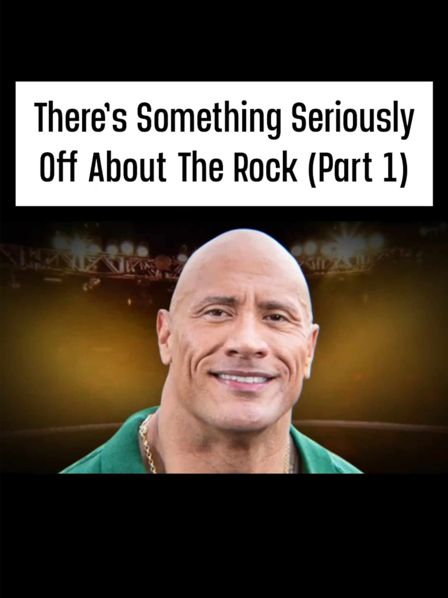 There's Something Seriously Off About The Rock... (Part 1) #TheRock #WWE #RomanReigns #CodyRhodes