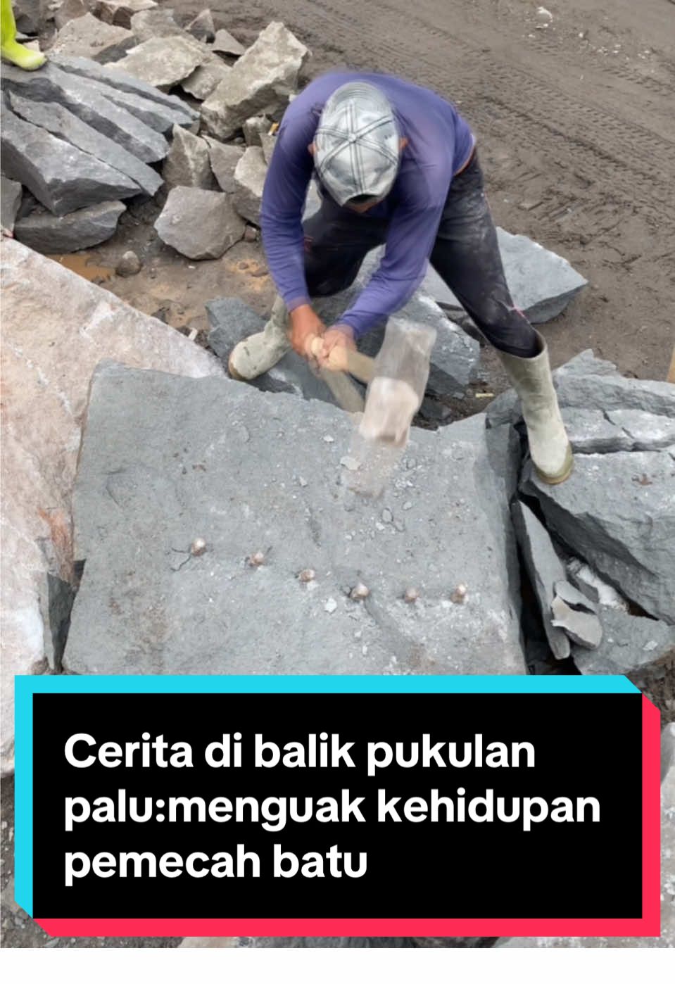 Cerita di Balik Pukulan Palu: Menguak Kehidupan Pemecah Batu #cerita  #dibaliklayar  #kehidupan  #pukulan  #palu  #pemecahbatu  #batu 