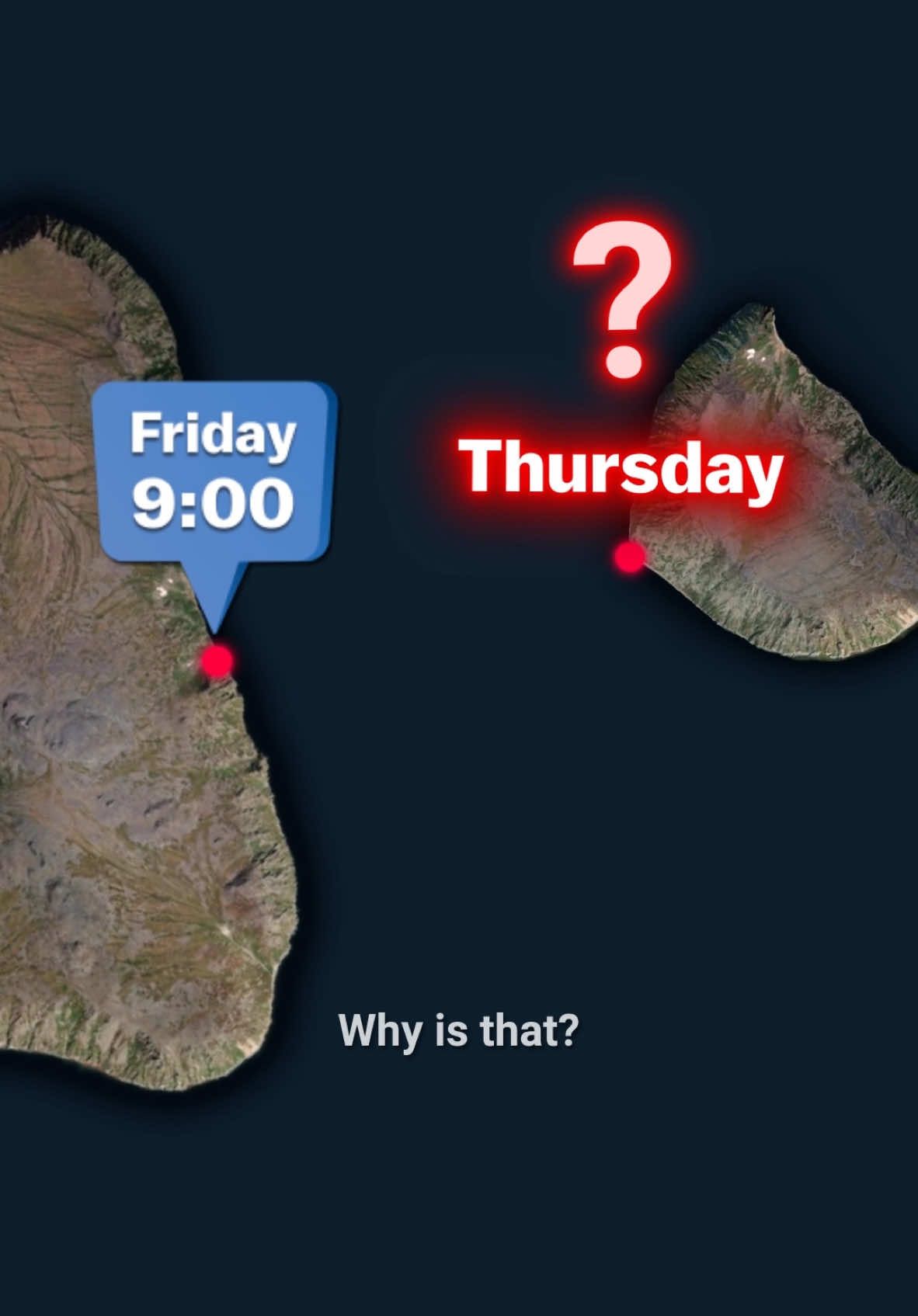 The Mystery of Diomede Islands 🌍 How to Travel Back in Time ⏳ #beringstrait #border #timetravel #timezones #diomede #diomedeisland #island #internationaldateline #russia #america #us #learn #usa #unitedstates #map #maps #geography #History #viralfact #facts #fyp #interestingfact #geotok #historytok 