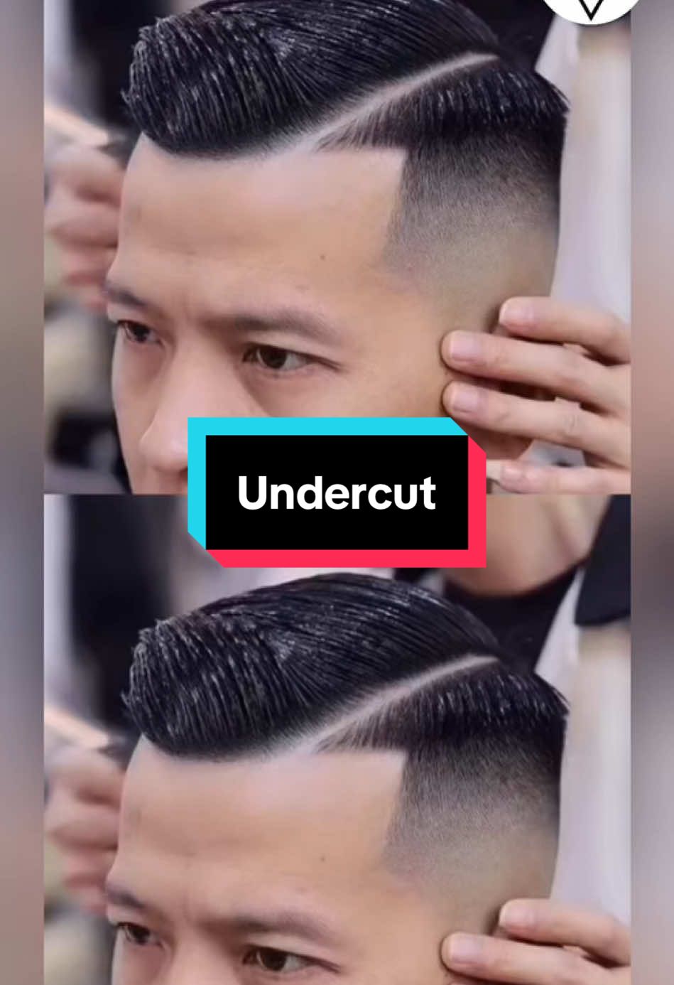 UNDERCUT kiểu tóc được nhiều sự lựa chọn #tocnamdep #tocnamhanquoc #vuottocnam #xuhuong2025 