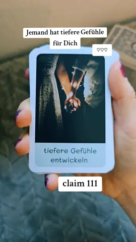 Jemand hat tiefere Gefühle für Dich// 1zu1 Reading,  kontaktiere mich hier auf Tiktok 