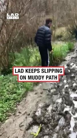 Legends say he's still slipping 🤣 (🎥：   contentbible) #ladbible #funnyvideos😂 #fails #slippingover