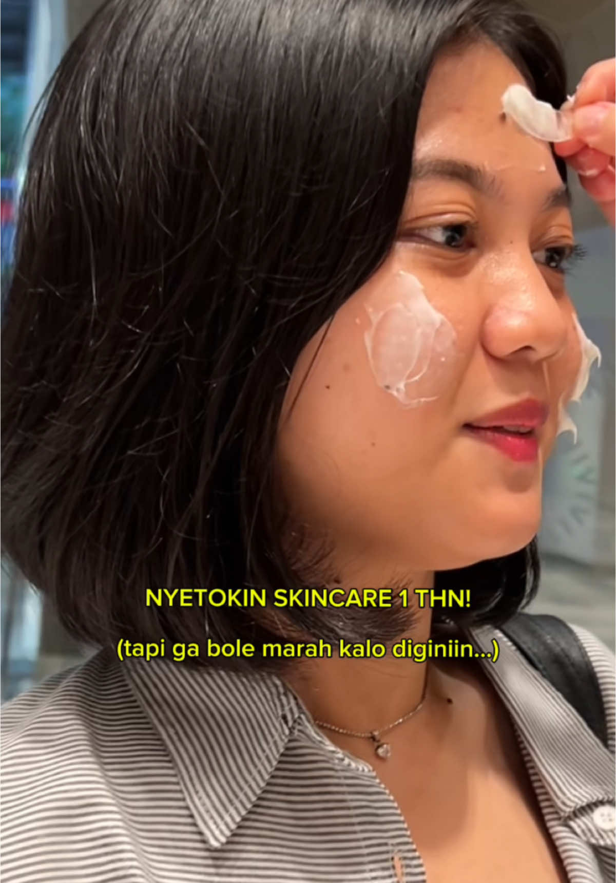 Challenge nyetokin skincare 1 tahun ga nyangka berujung kaya gini 😭 #skincare #viral #facemask #fyp #glassskin #glowing #challenge #skincaretips #skincarehacks #prank 