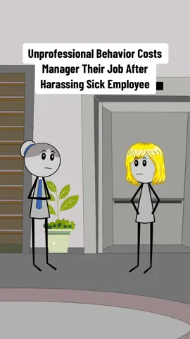 Unprofessional Behavior Costs Manager Their Job After Harassing Sick Employee  Audio credit: @Faithb6770  