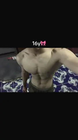 16y🎀#fyp #foryou #me #khawee #homeworkout #aesthetic #ectomorph #16y #2008 