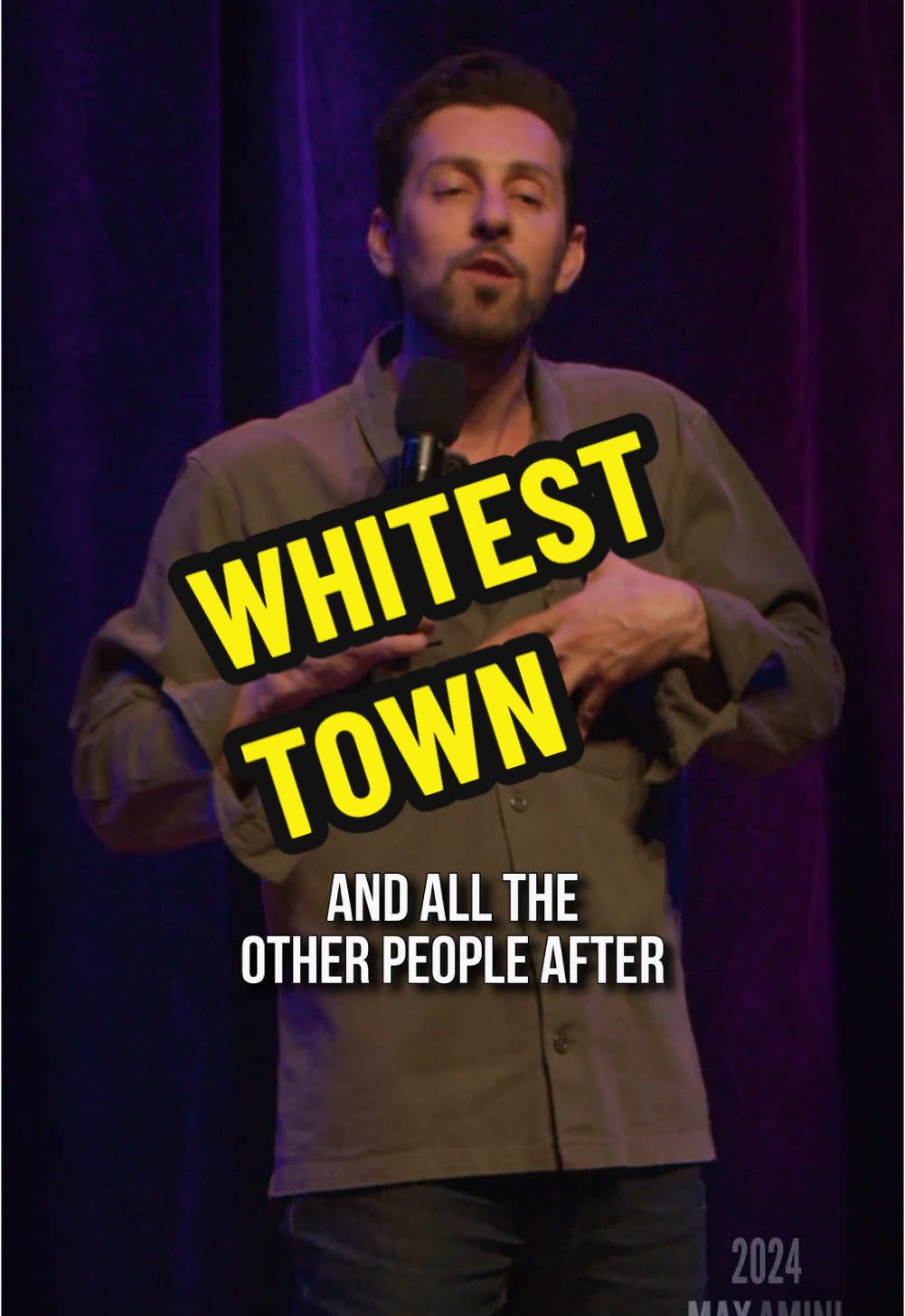 He escaped diversity in SF for least diverse town ever 🤣 Where my Toowoomba residents at?! #australia #couple #maxamini #standupcomedy #fyp 