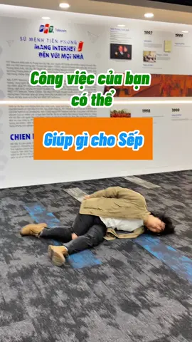 Hết mình vì Sếp luôn đấy 😗😗#tuyendungftel #NhaCao #fpttelecom #fpt 