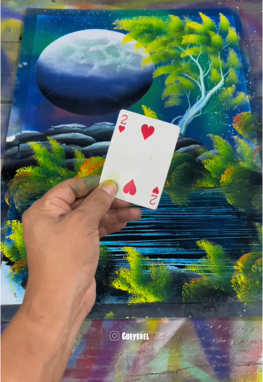 ✅PARTE 2 en mi perfil! 😜✌️ No te pierdas mis próximos videos!👀🔥 (Fotos en IG: Gueybrel ) SÍGUEME ! #spraypaint #gueybrel #graffiti #arte #arteurbano #drawing #dibujo #paisajes #acrylicpainting #acrylic  #artista #argentina #2025  