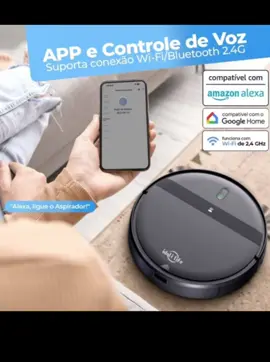 Aspirador de Pó Para Casa Robô Inteligente Com Sensores Anti- queda IDALI LIFE                                                      Robô aspirador que facilita a sua vida! 🥰