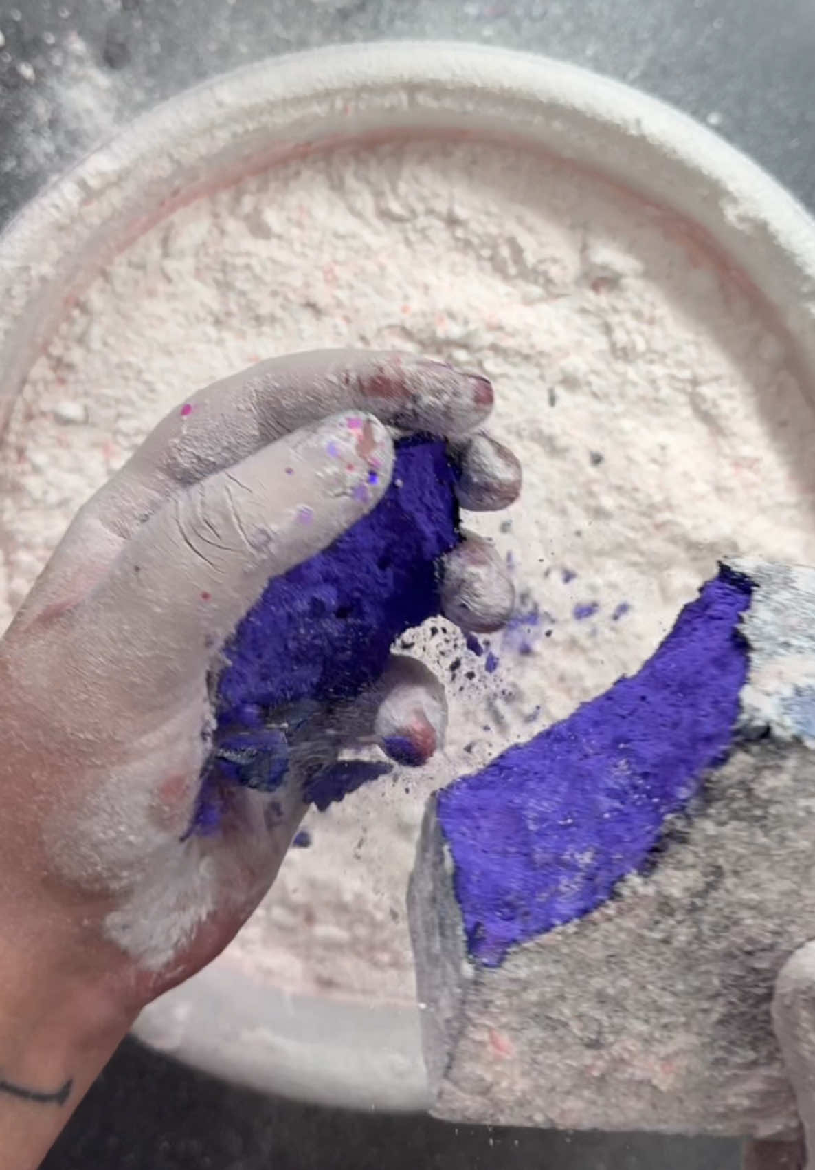 Electric purple😍💕🤌 #asmr #viral #satisfying 