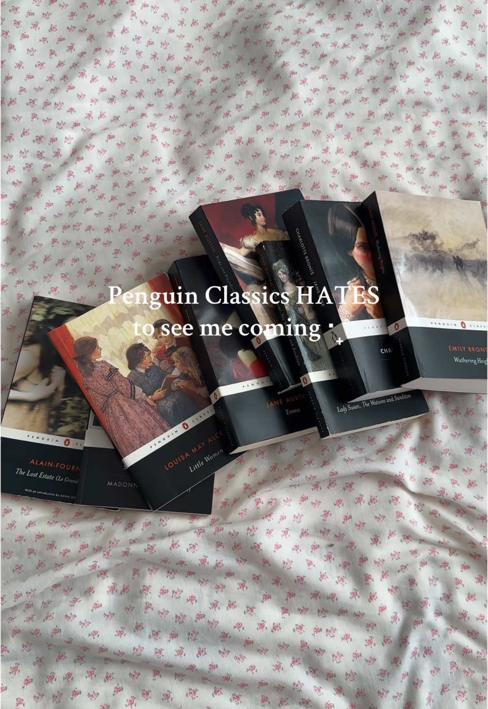 biggest flex is that me and @Penguin Classics are mutuals ♡ #tinaleie #BookTok #bookstoread #BookRecommendations #readinglist #bookstack #coquette #classicbooks #penguinclassics #modernclassic #janeausten 