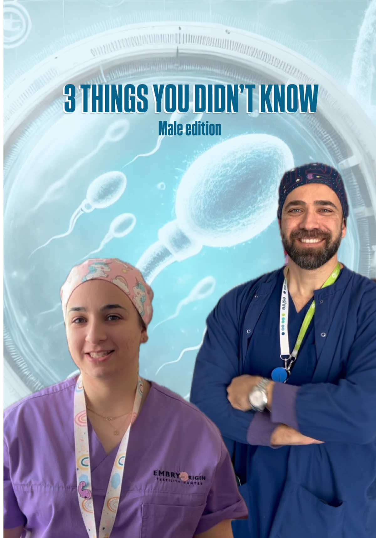 Τρία πράγματα που ίσως δεν γνώριζες για την ανδρική γονιμότητα. 1️⃣ Η θερμότητα μπορεί να επηρεάσει την παραγωγή και την ποιότητα του σπέρματος. 2️⃣ Παράγοντες όπως η διατροφή, το άγχος, το κάπνισμα και το αλκοόλ επηρεάζουν επίσης την ποιότητα του σπέρματος. 3️⃣ Η ηλικία είναι σημαντική, καθώς η ποιότητα του σπέρματος μειώνεται με την πάροδο του χρόνου. 📌Μην διστάσετε να επικοινωνήσετε μαζί μας για ότι σας προβληματίζει. ☎️📆: 24 322452 / 99 277024 📧 : contact@embryorigin.com
 www.embryorigin.com #IVF #infertility #fertilitycentre #cy #cyprus #larnaca #nicosia #limassol #paphos #ammochostos #fy #greece #cyprus #fyp #foryou #υπογονιμότητα 