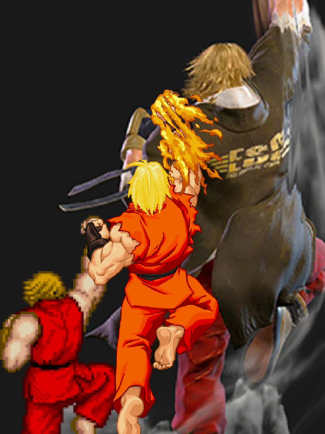 Ken Shoryuken Evolution #ps2 #ps4 #kof #retrogaming #ps5 #retrogames #videogame #ps3 #arcadegames #arinogames #GamingOnTikTok #gaming #StreetFighter6 #gamerentiktok #streetfighter2 #streetfighter #arcadegame #AKUMA #game #ryu