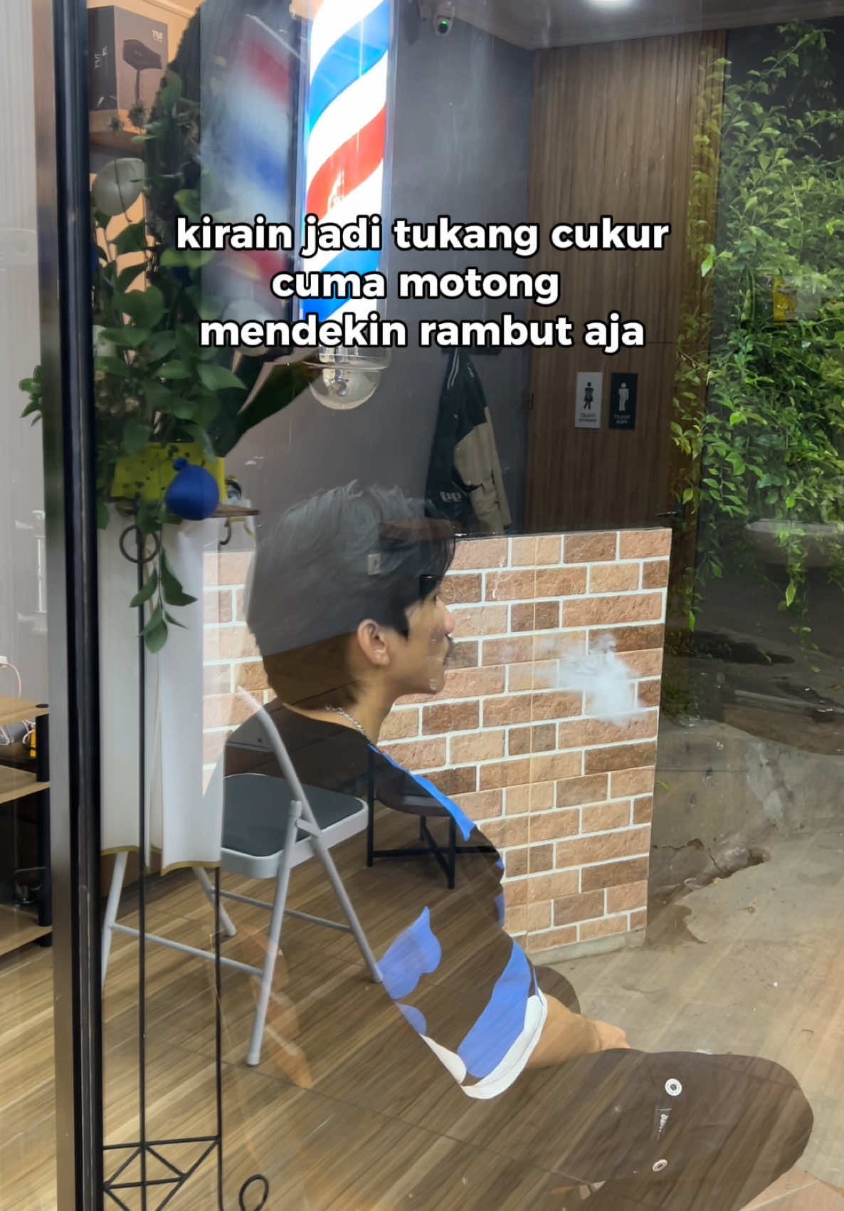 Definisi pria tidak bercerita😔 . . Kami hadir untuk mengubah cara kamu tampil! 💈 📍 Jl. Raya Pekayon (50m Dari MCD Pekayon) Nikmati pengalaman Street Barber dengan sentuhan mewah yang belum pernah ada sebelumnya. 🕴️✂️ 💎 Luxury cuts, affordable vibes. Jangan sampai ketinggalan, ayo jadi yang pertama merasakan pengalaman ini! 📲 Tag temanmu yang butuh transformasi gaya! 🚀 #GrandOpening #StreetBarber #LuxuryExperience #BarbershopJakarta #CukurKeren”