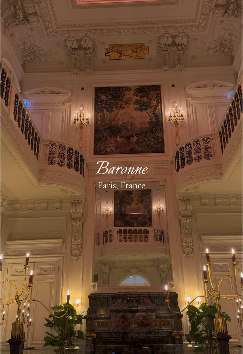 Baronne a former Rothschild mansion #baronne #baronneparis #rotheschild #therothschilds #mansion #placestoeat #PlacesToVisit #aesthetic #aesthetics #traveltiktok #traveltok #uniqueexperiences #uniqueplaces #mansionsoftiktok #paris #parisfrance #placestoeatfrance #french #parisfrance🇫🇷 