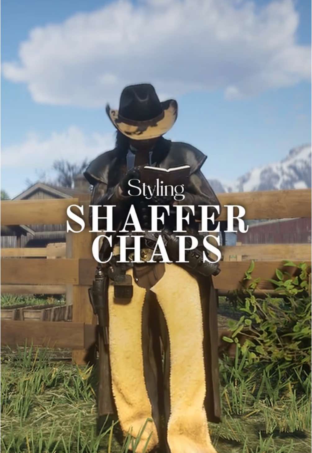 Shaffer chaps are available this month! ♡  #rdr2 #rdronline #rdo #reddeadonline #rdrfemaleoutfits #rdroutfits #rdofemale #femalerdo #reddeadoutfits #fyp #rdooutfits  #rdroutfitideas #rdooutfittutorial #rdofashion #rdrclothes #reddeadredemption2 