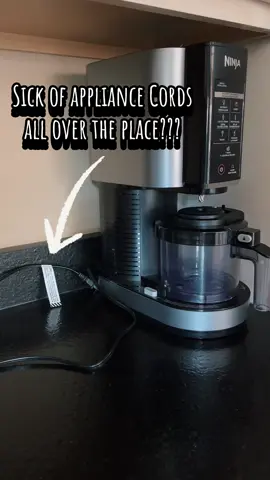 ✨ Sick of tangled cords everywhere? 🌀 These self-adhesive cord organizers are here to save the day! 🙌✨ Keep your small appliance cords neat and tidy with this simple solution. Say goodbye to clutter and hello to organization! 💖👌 Linked on my Amazon storefront in my profile! #organization #organize #homehacks #tidy #DIY #homeimprovement #kitchen #fyp #foryoupage 