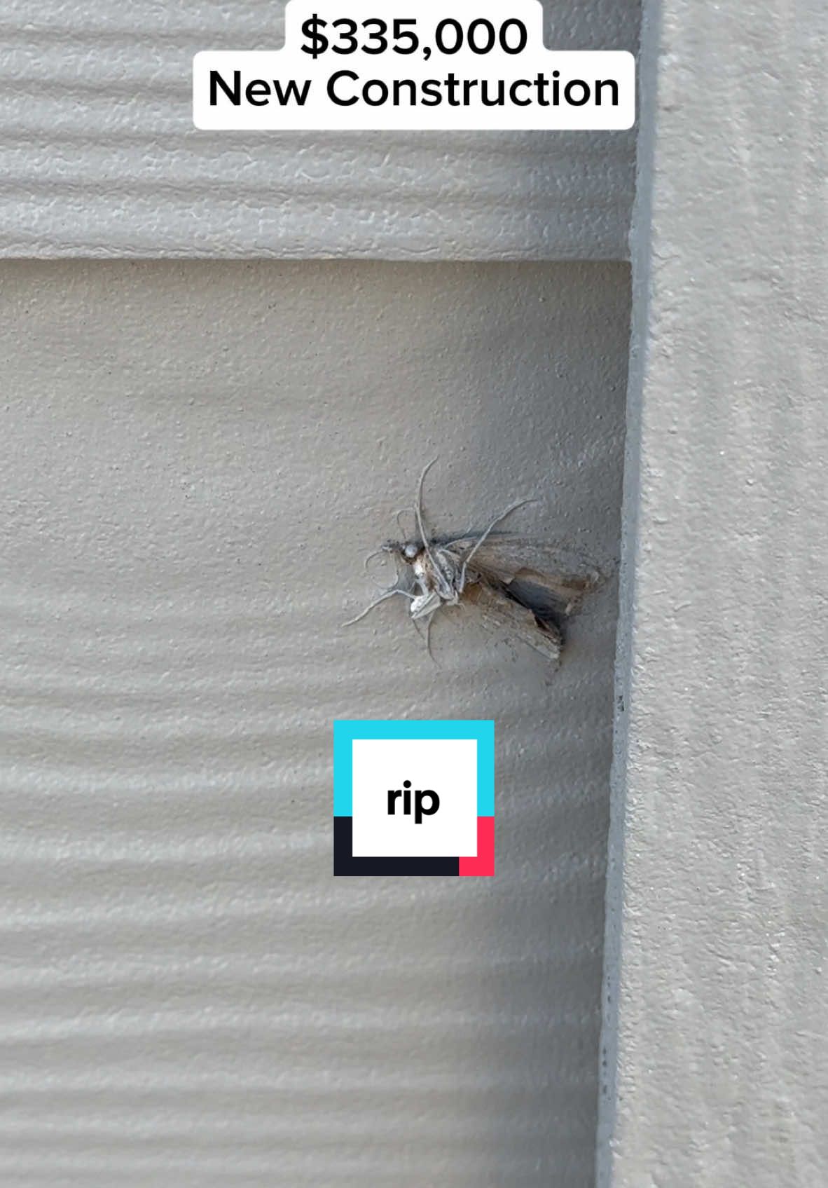 Easy with the knife, pal #newconstruction #homeinspection #texasrealestate #dwrealestate #newhome #homeinspector 