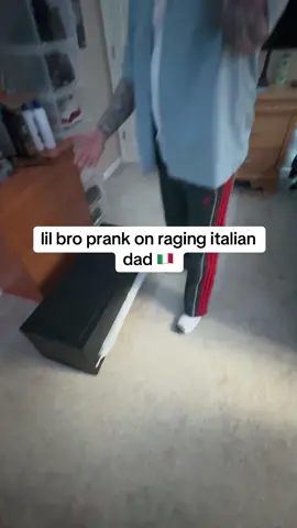 😂 cool it lil bro #foryoupage #foryou #fyp #fypp #fypage #fy #viral #rage #funny #raging #italian #dad #theragingitalian #prank 