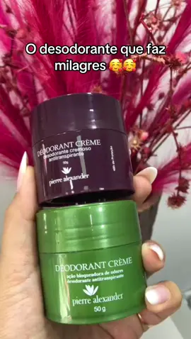 Desodorante Antitranspirante ✨✨ Acaba com qualquer odor nas axilas.  Baratex e com resultado incrível . #desodorante #desodorantecreme #pierrealexander #cc #mauodoraxilas #axilas #axilascheirosas 