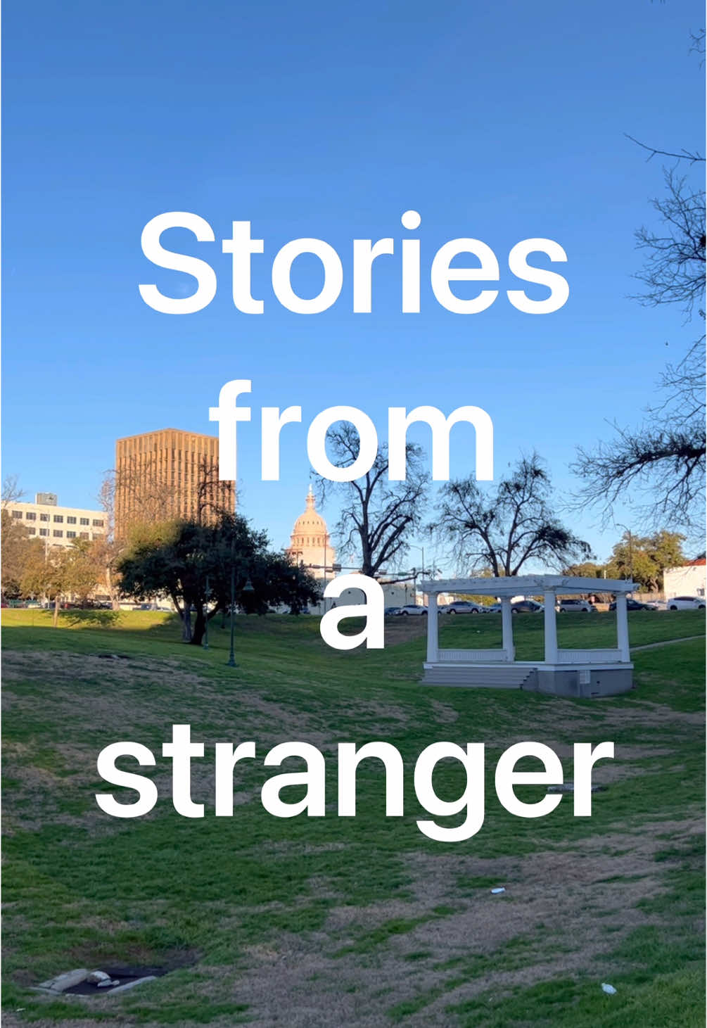 Every stranger has a story, let’s start listening <3