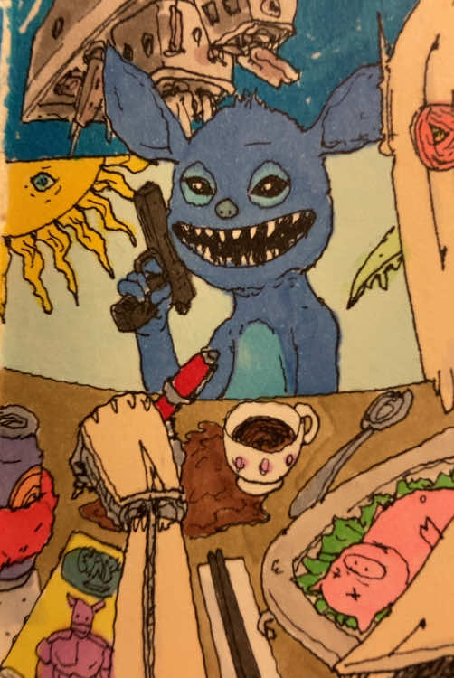 . . . #drawing #drawings #sketchbook #sketchbooktour #sketchbookillustration #pendrawing #copicart #markerart #weirdart #outsiderart #illustrator #illustration 