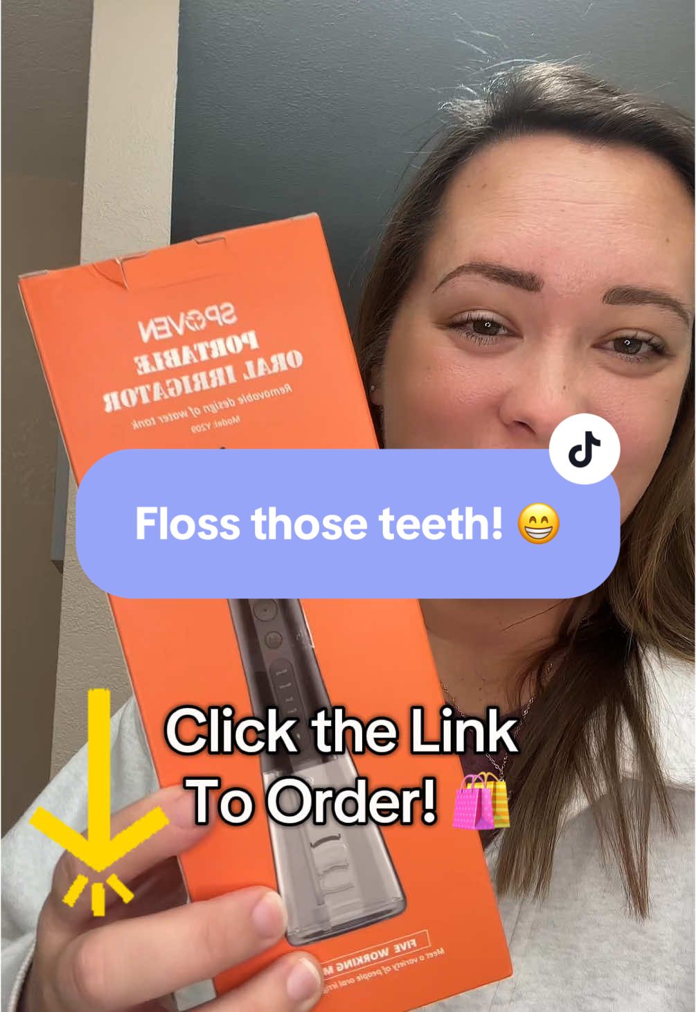Transform your oral care routine for only $7 with the power of a water flosser—clean deeper, reach those tricky spots, and enjoy a healthier, more vibrant smile in just seconds a day! 😁😁😁 #waterflosser #waterfloss #dentalhygiene #prevention #teethcaretips #teethcare #tiktokshopping #spoven #spovenwaterflosser   #creatorsearchinsights 