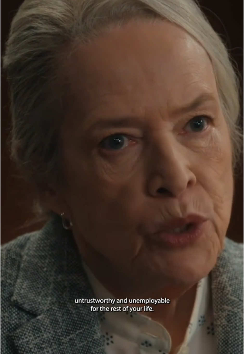 You play with sharks 🦈, you’re gonna get bit. #KathyBates #TVShow #Drama #BingeWatching #Monologue