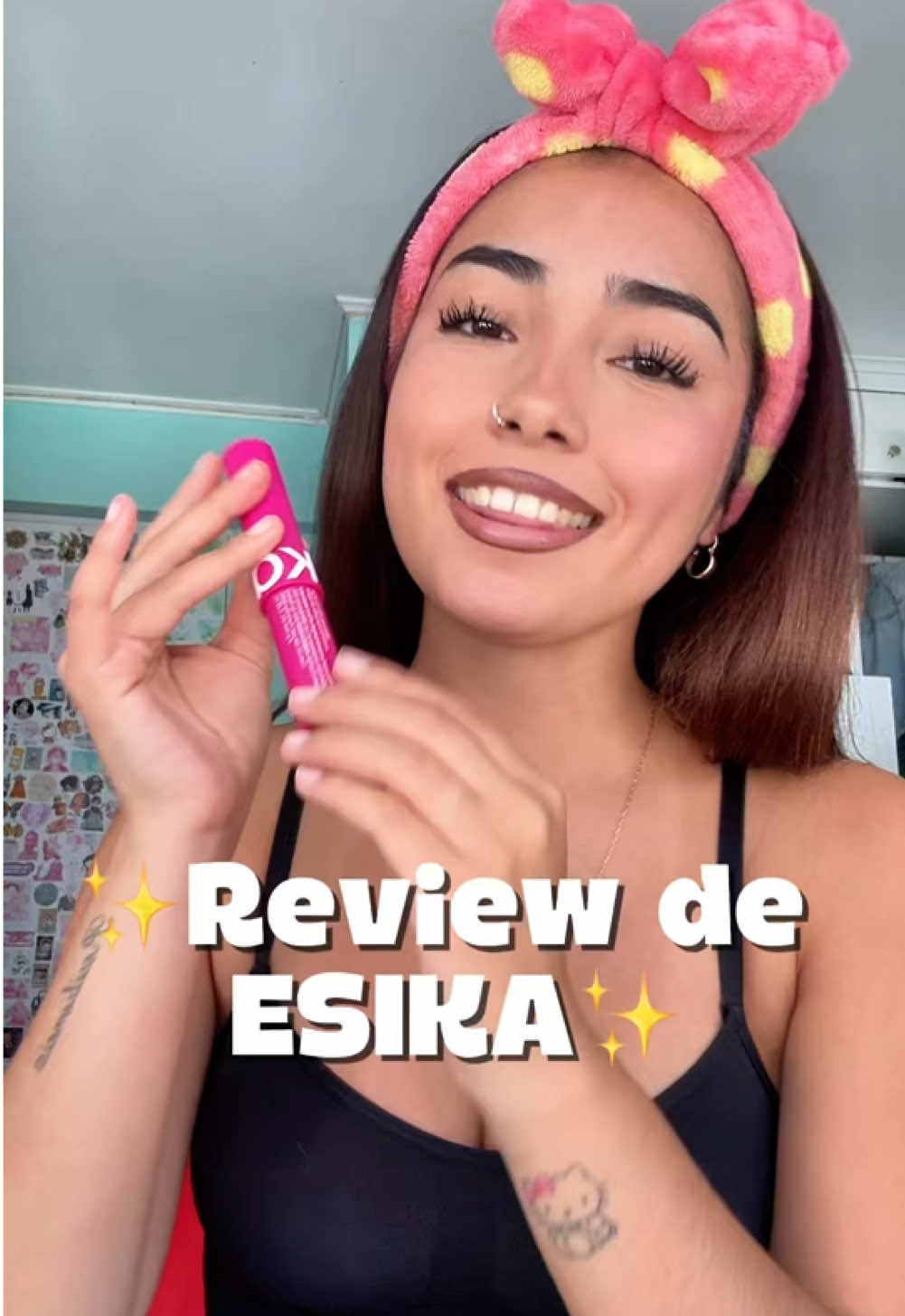 ✨Review de máscara de pestañas de @ésika ✨ || #fyp #parati #carlaaaaaapg #review #probandomascarasdepestañas #makeup 