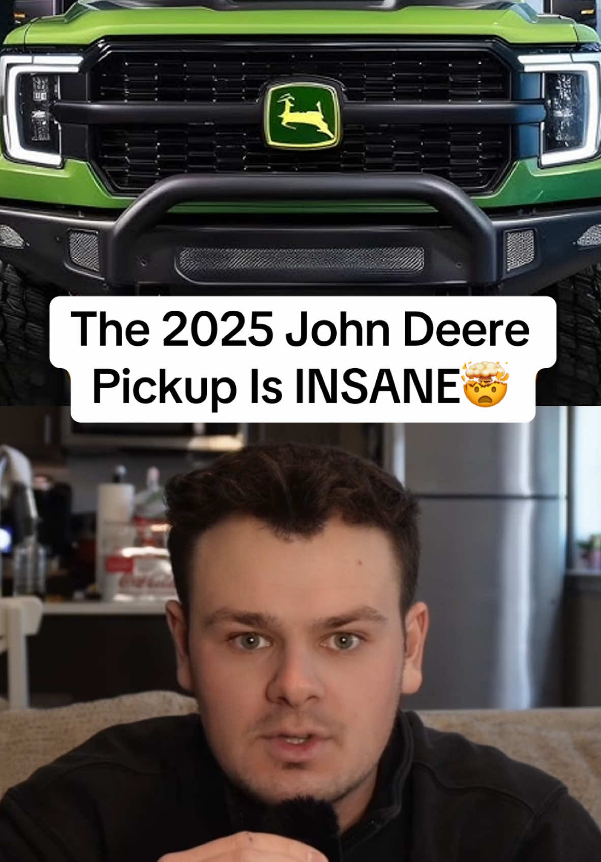John Deere pickup truck is insane🤯 #truckmods #truckparts #projecttruck #dieseltruck #truckbuild 