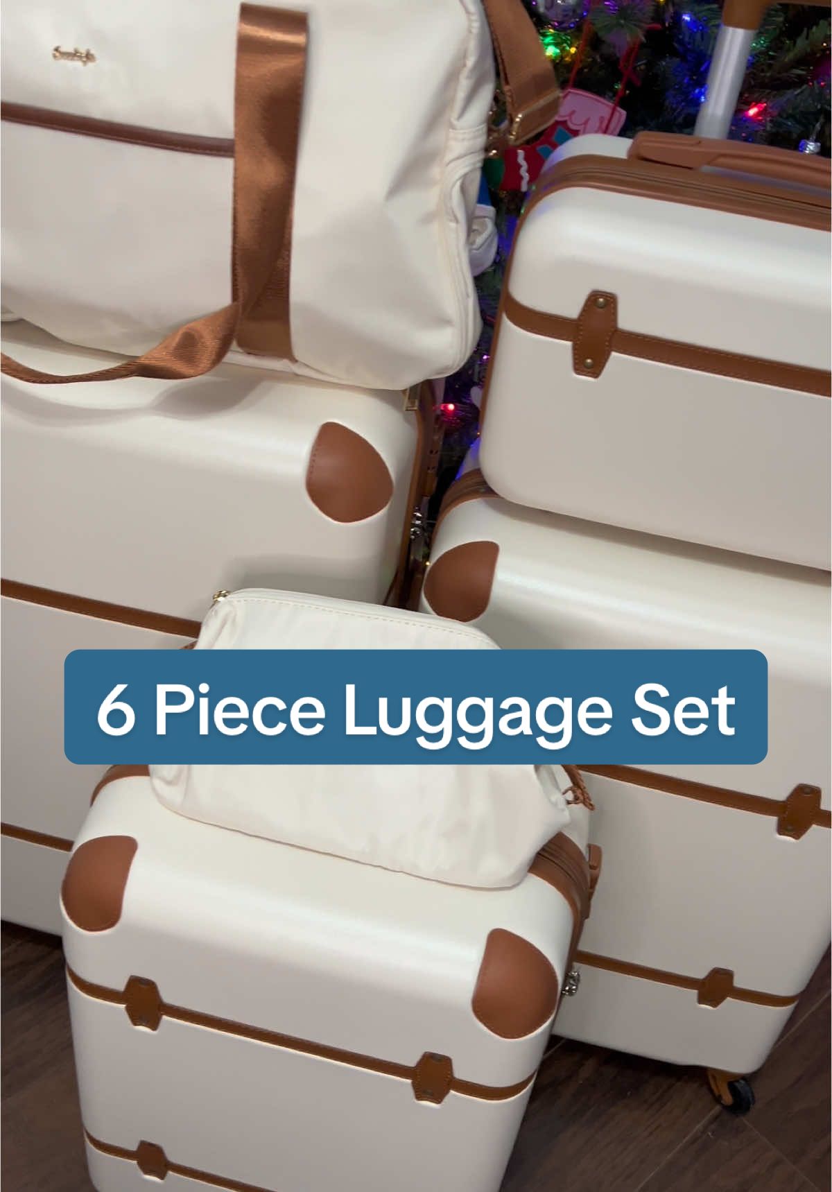 6 piece luggage set @coolifetravel-official #coolife #luggageset #luggage #suitcase #luggagesale #newyearnewaura #travel 