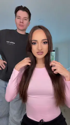 bring your boyfriend to work day 🫶 he did such a great job. i’m so proud hahaha 🥹 @SHEGLAM @SHEGLAM.HAIR #SHEGLAM #SHEGLAMHAIR #SHEGLAMItCurl #SHEGLAMHotStreak 