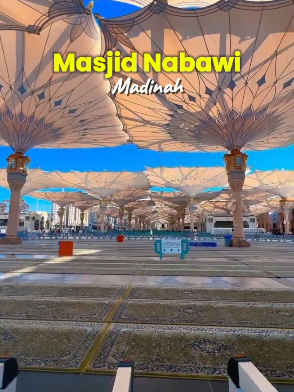 INDAHNYA MASJID NABAWI  #masjidnabawi #madinah #medina #fyp #viral 