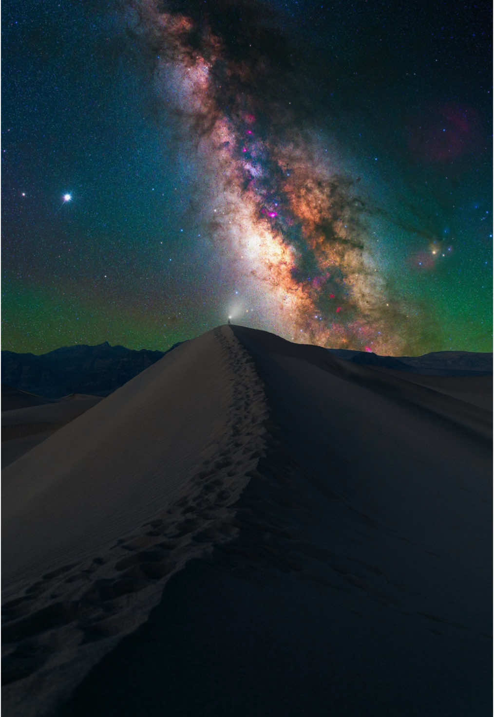 2025 Death Valley workshop⬇️⬇️ —— March 22-27th @dculv26 and myself are taking a group of photographers around shooting the beauty of Death Valley National Park at night! Hitting bucket list spots like mesquite sand dunes, artist palette, racetrack playa and badwater basin just to name a few!  This workshop is for all levels of astrophotographers as we will be going over the basics of shooting at night, timelapses and single shots all the way to tracking the night sky and blending blue hour foregrounds with tracked shots of the night sky to maximize detail in your photographs.  Check out the link in my bio for more info on this workshop and to sign up, only have a few spots remaining! Let us know if you have any questions :) . . . . . #milkyway #photography #nightsky #nightskyphotography #visitcalifornia #workshops #earth #earthofficial #explore #explorepage #fyp