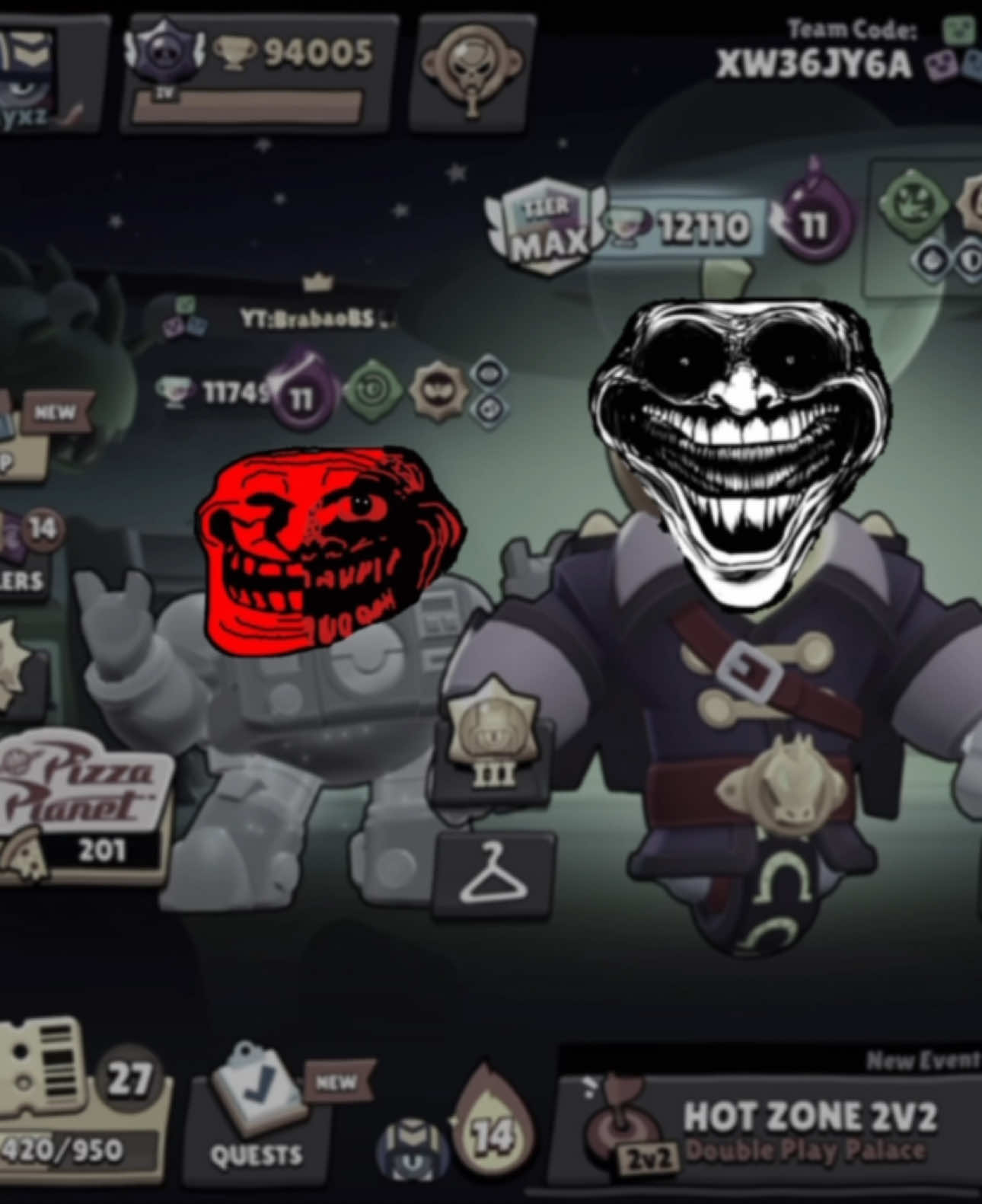 230000 TROPHIES IN LOBBY 💀 #бравлстарс #brawlstars 