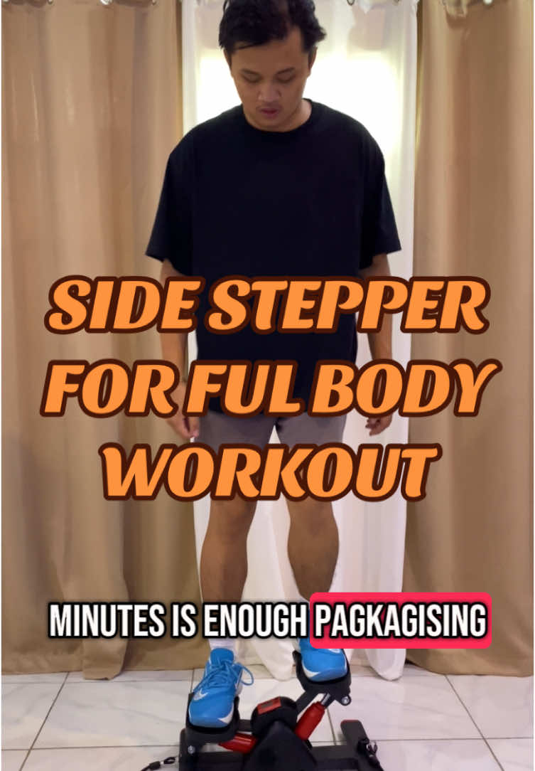 SIDE STEPPER FOR FULL BODY WORKOUT • Link sa Yellow Basket #GymTok #workoutmotivation #homeworkout #sidestepper #Home 