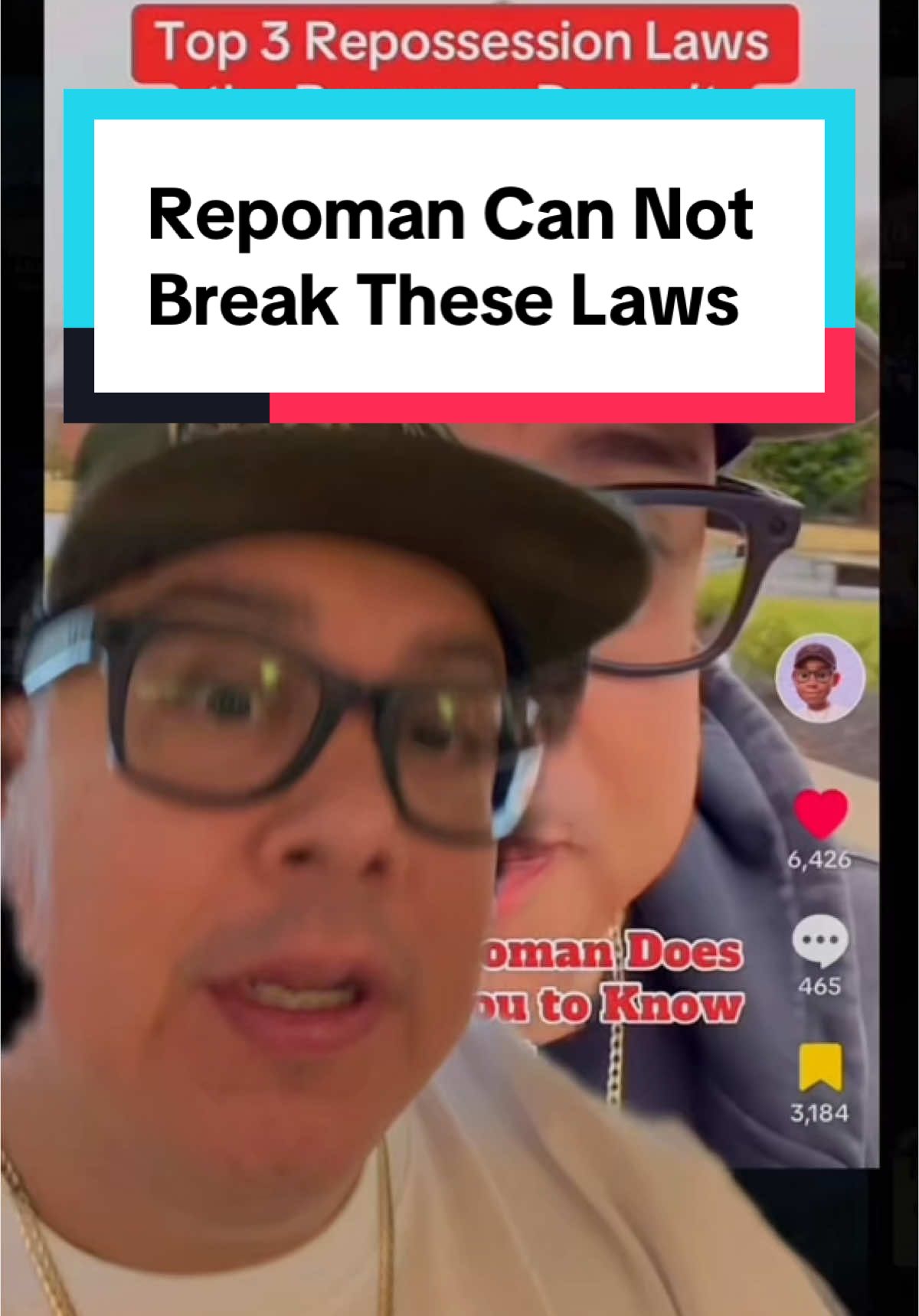 Repoman Can NOT break these laws #credit #creditcard #money #finance #creditrepair #repo #reposession 