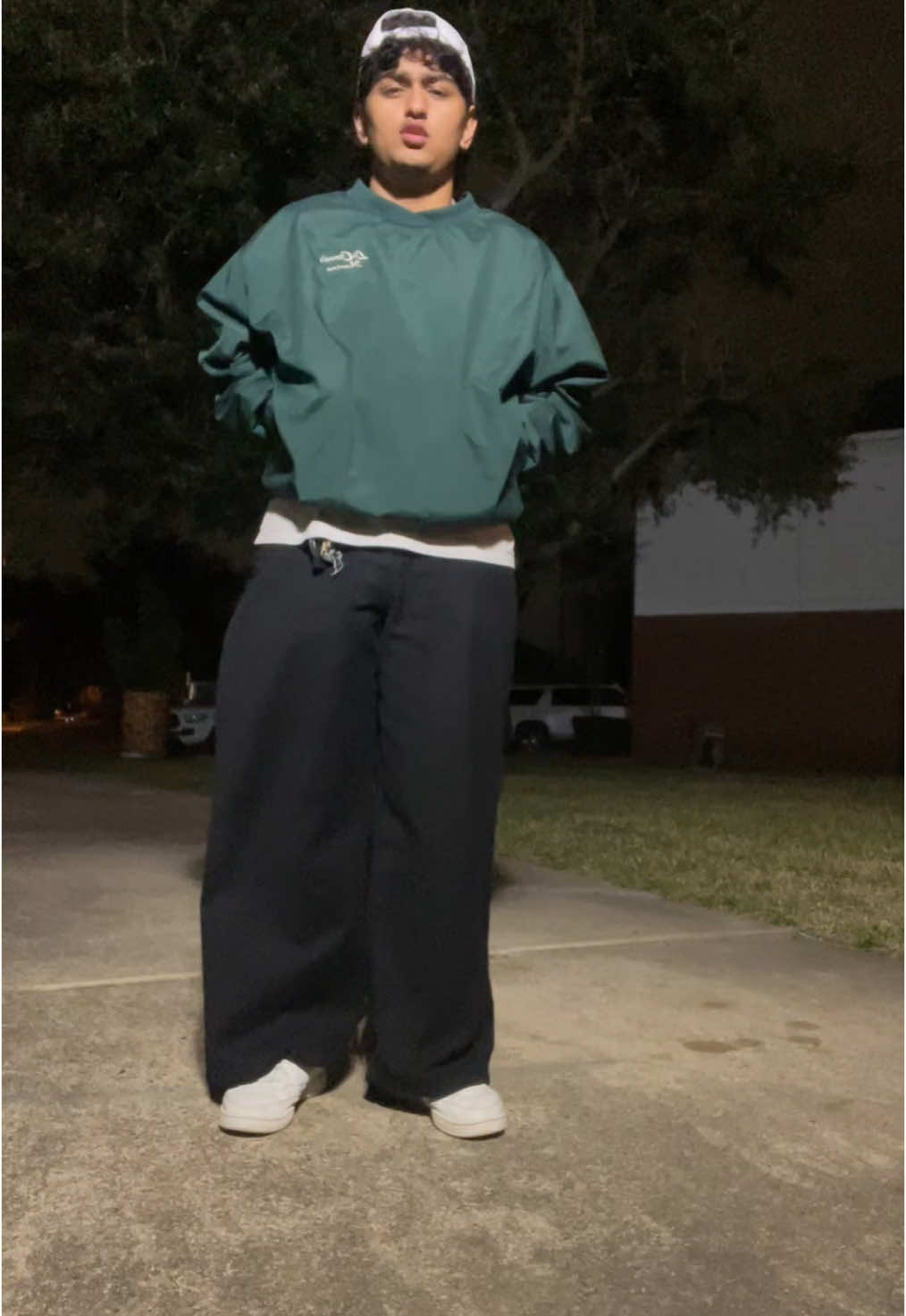 Windbreaker not breaking shit Ootd pt2. #outfit #ootdinspo #baggyjeans #school #mid #fashion #fyp #drippy 