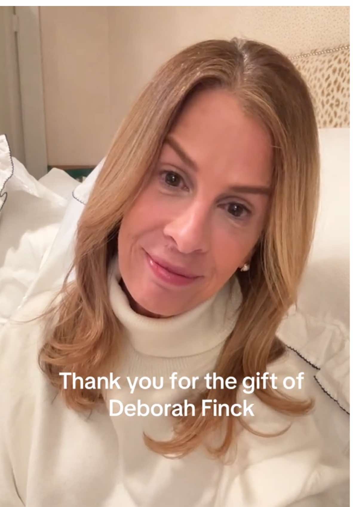 Thank you to Deborah's family for sharing her with all of us.  May God Bless you all in a very special way xoxo@Deborah Finck @Deborah Finck @Beanie and Katerina 