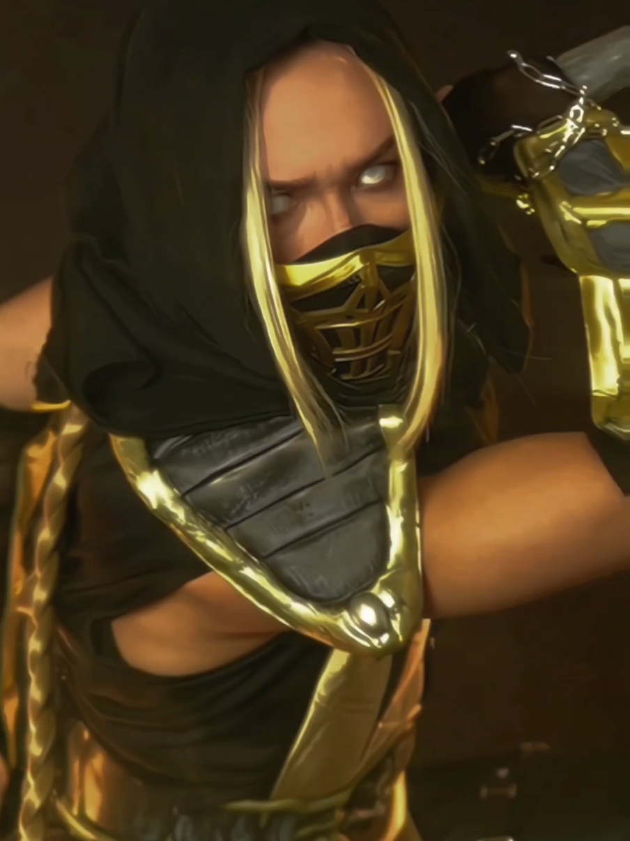 Replying to @cjblast Get over here!!⛓️💪😤 Sorry for the delay, I wanted to start the year with something epic, but Scorpion took me longer than expected!😂 Hope you like it!🥹 #mortalkombat #scorpion #mk1 #mk9 #kitana #mileena #cosplayideas #game #videogame #edit 