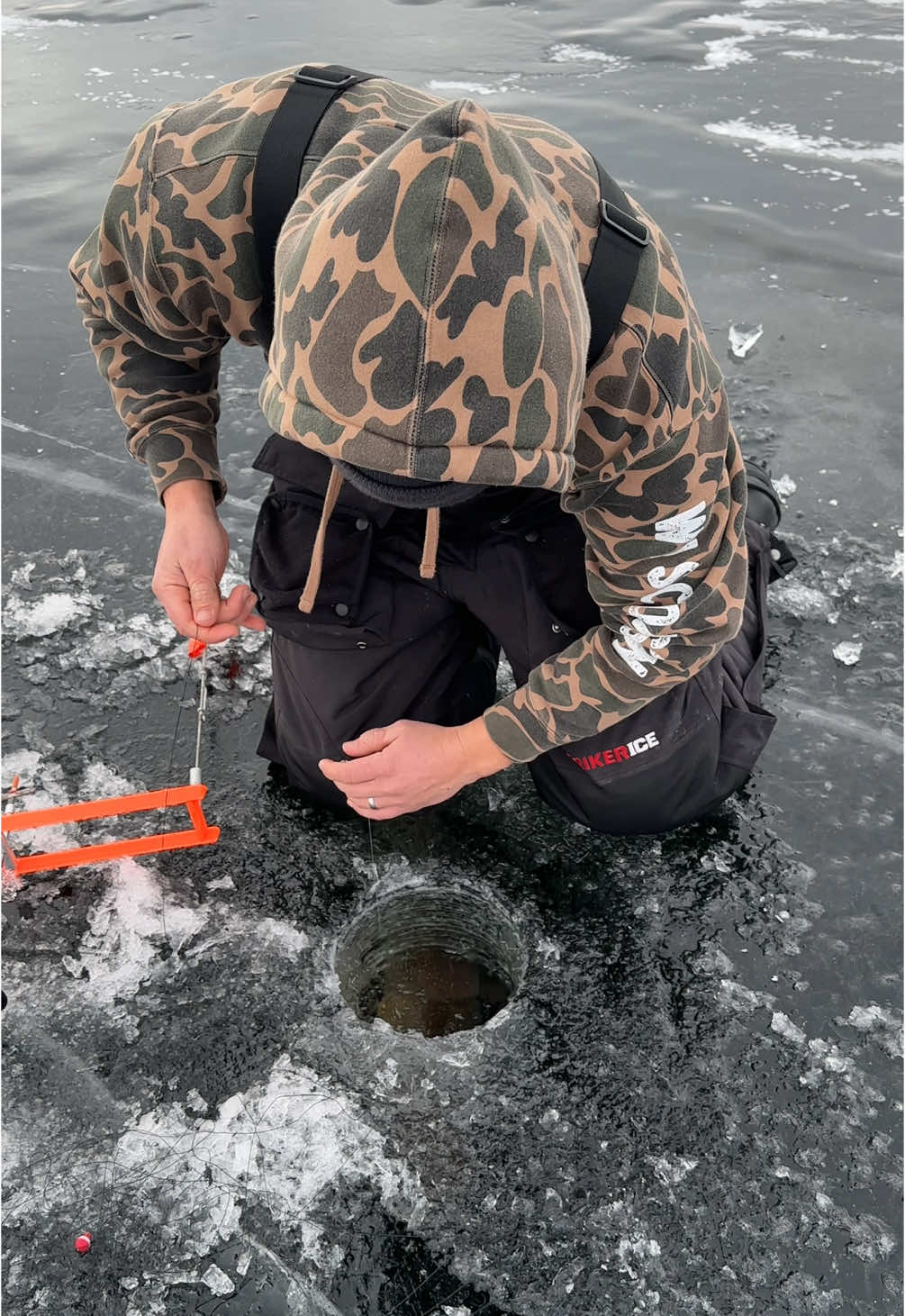 New PB pike! #icefishing #fishing #fishingtrip #fishingtiktoks #angling #freshwaterfishing #creatorsearchinsights 