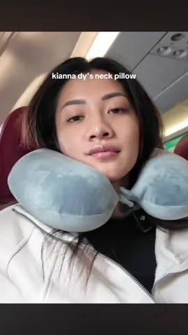 soft neck pillow perfect for travel ✈️ #neckpillow #kiannady #tiktokshop #fyp #foryou #travelessentials 