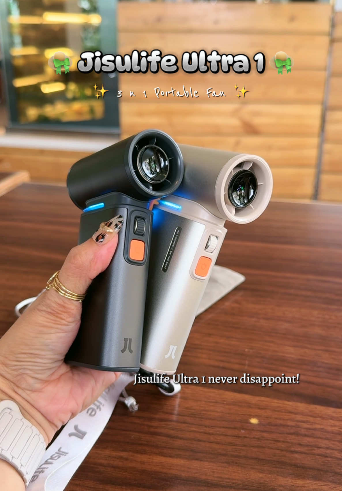 Jisulife Ultra 1 - 3 n 1 Portable Fan  #jisulife #minifan #jisulifeultra1 