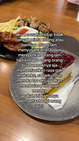 org sabar di sayang Allah, terlalu sabar di injak org