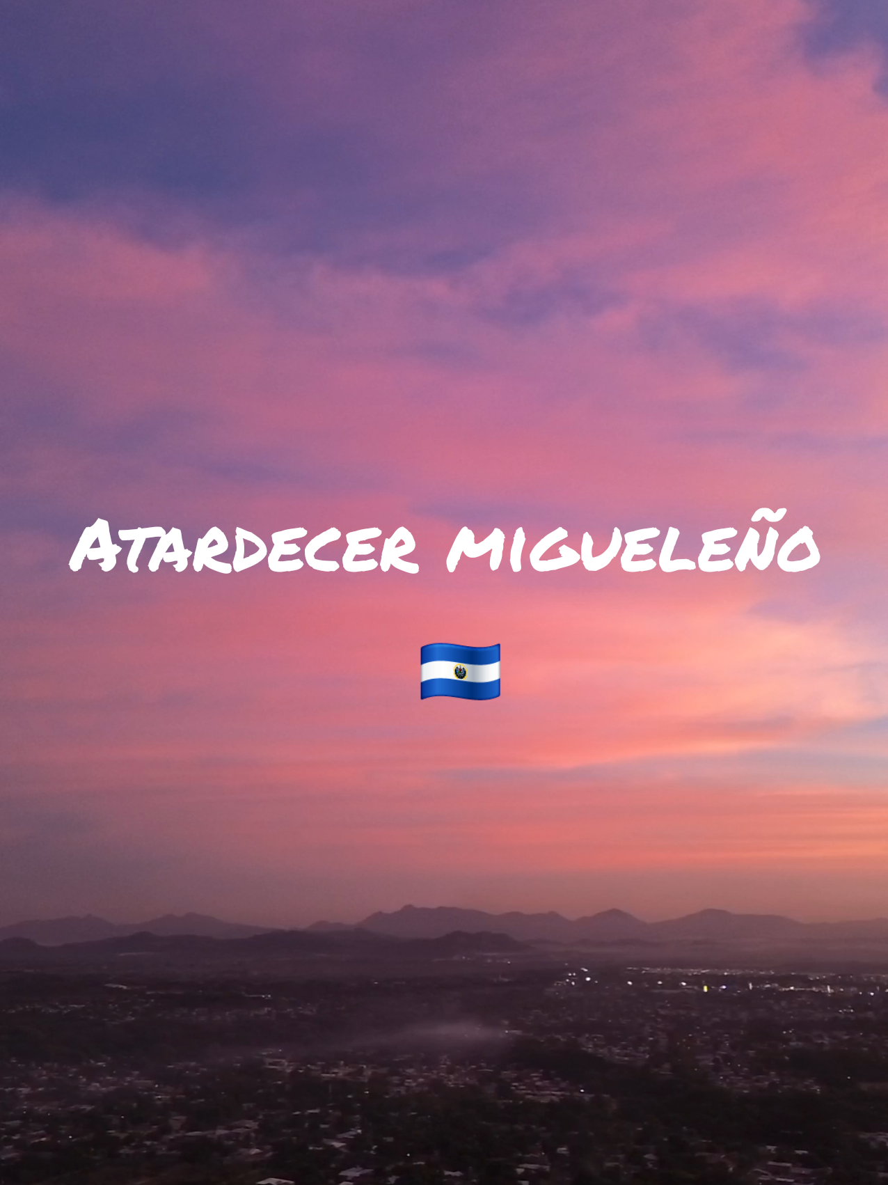 Que bonito atardecer que nos regalo Dios hoy en San Miguel 🇸🇻🌆✨️ #atardecer #djimini3 #elsalvador🇸🇻 #fyp #fypp 