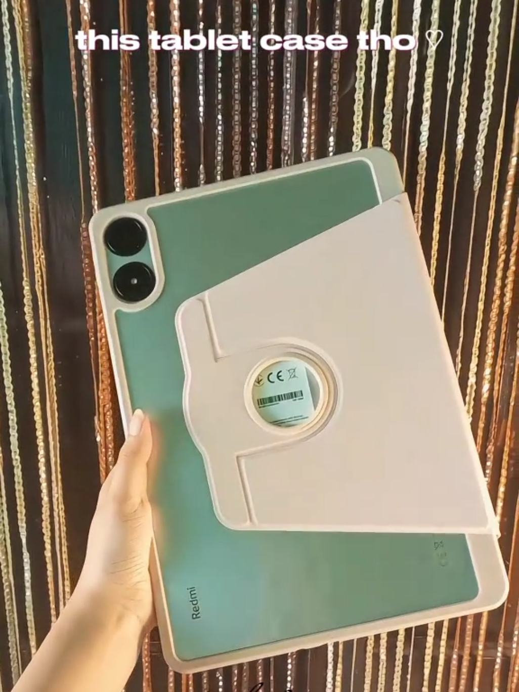 360° of protection and style! 📱✨ Keep your tablet safe and versatile with our rotatable case. Perfect for every angle!  #TabletCase #TechStyle #fyp #fyppppppppppppppppppppppp #tablet #xiaomi #xiaomiredmi #redmi #redmipadpro #tabletcase #case #acryliccase #rotatablecase #aesthetic 