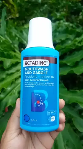 Betadine obat kumur sangat ampuh untuk sakit gigi berlubang dan juga sariawan