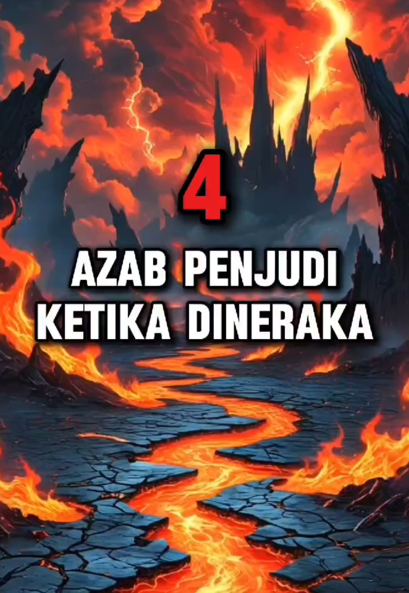 4 Azab penjudi ketika dineraka, yang terakhir ngeri banget. #Hidayah #Islam Berjudi online bukan hanya menghancurkan kehidupan di dunia, tetapi juga membawa konsekuensi besar di akhirat. Dalam pandangan agama, berjudi adalah dosa besar yang mendatangkan murka Allah. Di neraka, para pelaku dosa ini akan merasakan azab yang pedih sebagai balasan atas tindakan mereka yang merugikan diri sendiri dan orang lain. Mari renungkan, hentikan kebiasaan buruk ini, dan kembali ke jalan yang benar sebelum terlambat. Ingatlah, dunia ini hanya sementara, sedangkan akhirat adalah abadi. #AzabJudiOnline #BahayaJudi #Neraka #Jahannam #Akhirat #Dosa #Azab #SiksaNeraka #Hidayah #Dakwah