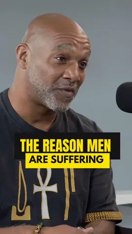 Men suffer in silence because they were never taught to navigate their emotions. Full episode-‘Raw Success Podcast- Khamor Johnson-Bey’ #podcast #MentalHealth #wisdom #masculinity #manhood #men #